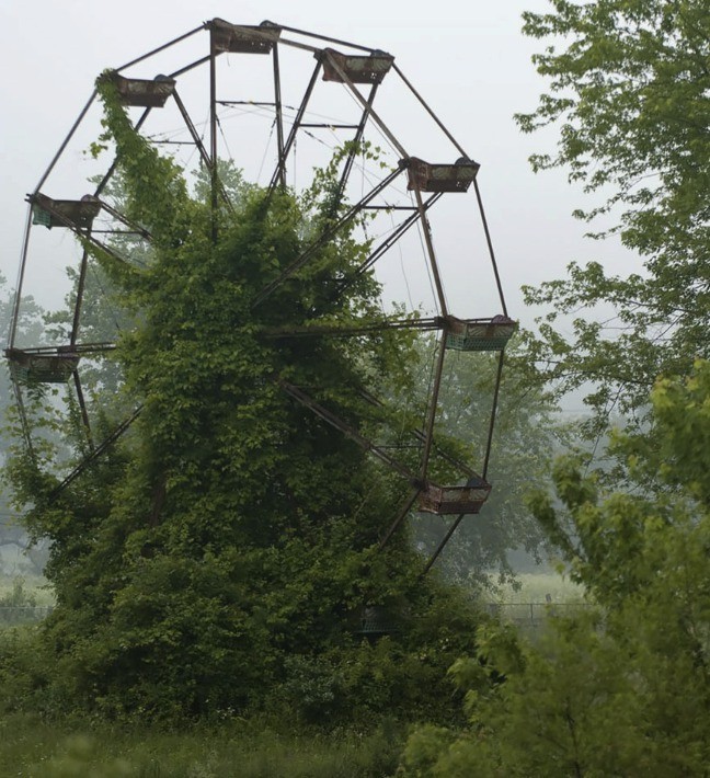 Opustený zábavný park v Nemecku
